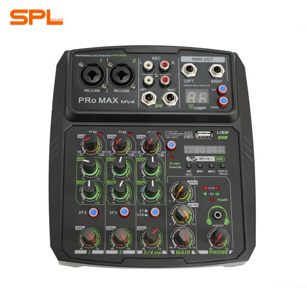 مینی میکسر 2 کانال promax - Image 4