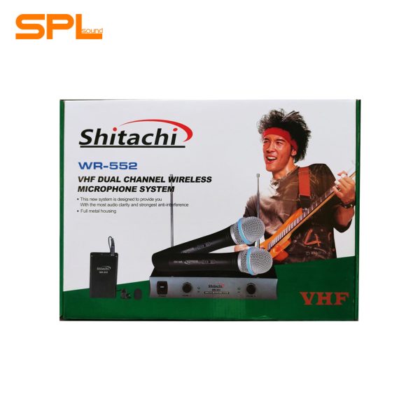 میکروفن بی سیم دو کانال شیتاچی مدل WR-552 - Image 2