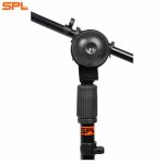 پایه میکروفن کفی چدنی کوتاه SPL مدل SP-K1 - تصویر 5