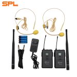 میکروفون بی‌سیم دو هدمیک ADLER AD-200