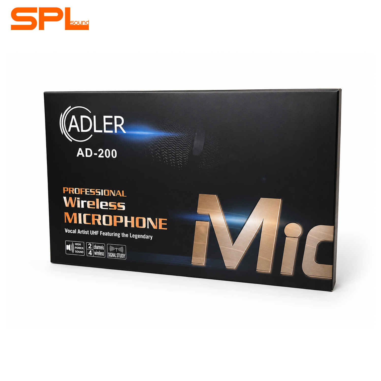 میکروفون بی‌سیم دو دستی ADLER AD-200